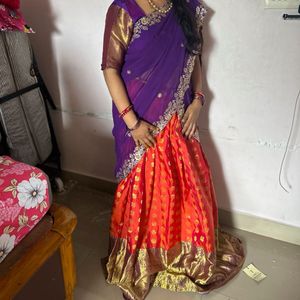 Pattu Lehanga good condition no defect n flaws a