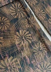 Vintage Brown Floral 3-Piece Set