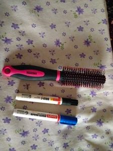 Price Drop! Hairbrush and Whiteboard Marker