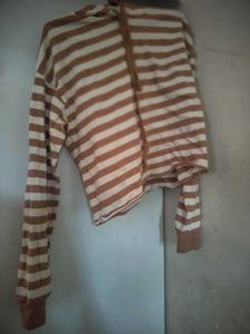 Striped Long Sleeve Top