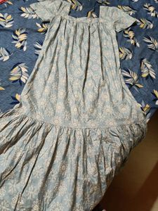 FLORAL PRINT MAXI DRESS