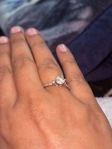 ARTIFICIAL SOLITAIRE RING