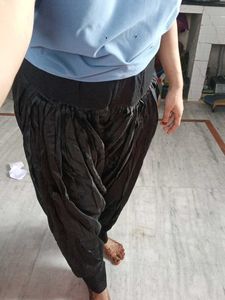 Black Full Patiala Salwar pure original satin