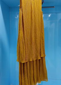 Mustard Tiered Dress