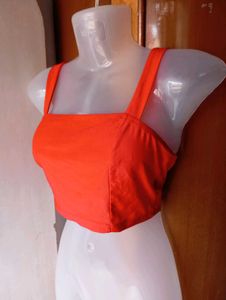 Red tank top