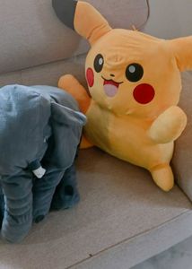 New Pikachoo And Elephant Soft Toys
