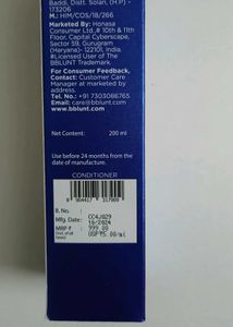 BBlunt Intense Moisture Water