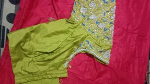 Embroidered Saree Blouse