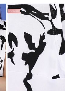 Black and white jumpsuit