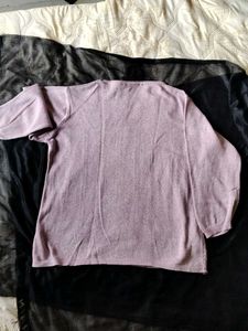 Mauve Knit Pullover