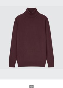 Uniqlo EXTRA FINE MERINO TURTLENECK LONG SLEEVE SW