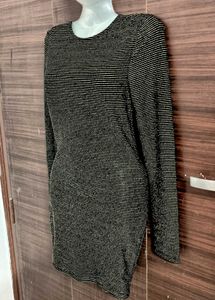 Sexy Black Glittery Dress