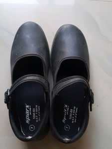 Sparx Girls School Shoes - Black