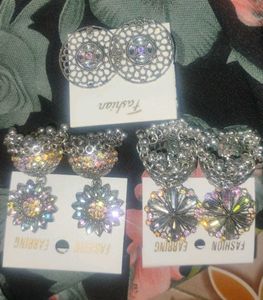 Assorted Fashion Earrings - New on Card