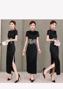 Elegant turquoish Black Ethnic Gown