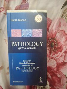 Harsh Mohan Pathology Quick Review