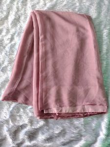 Dusty Rose Chiffon Scarf