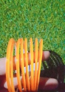 Dark Yellow Bangle Set