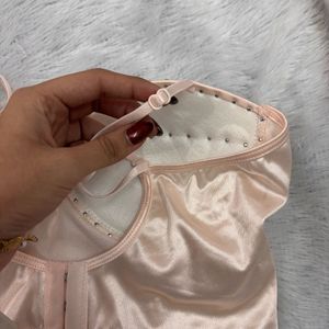 aesthetic pink corset