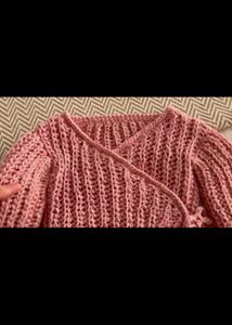 Adorable Baby Knit Wrap Sweater cardigan