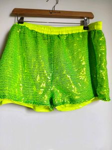 🎁Buy 1, Get 1 Free🎁, Sparkly Green Sequin Shorts