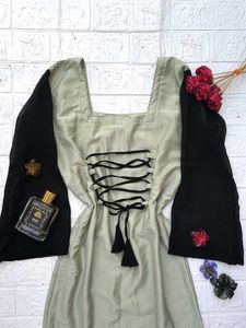 Corset Back Long Kurti 🫶🏻