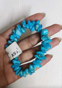 Combo blue + green bracelet beachy vibe