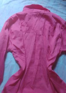 Pink Casual Shirt and tank top