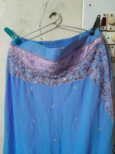 Blue Lehenga Choli Set