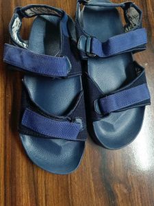 Blue Adjustable Sandals