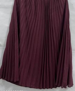 Maroon Skirt