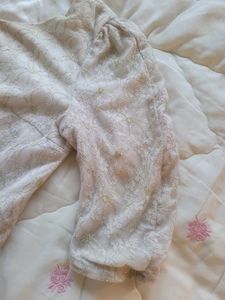 Lace Peplum Top