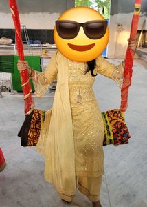 Plazo kurta set with duppata