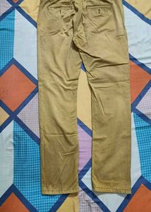 Khaki Straight Fit Jeans