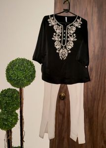 Elegant Embroidered Co Ord Set