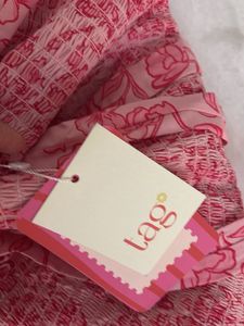 Pink Floral Mini Dress