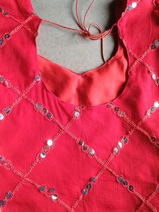 Mirror Work Kurti