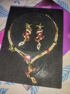 Elegant Necklace &amp; Earring Set