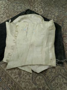 Off White Vintage Corset.