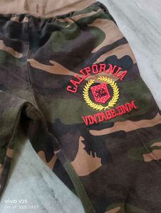 Stylish Camo Print Joggers