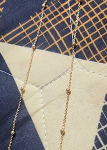 Gold Beaded Necklace