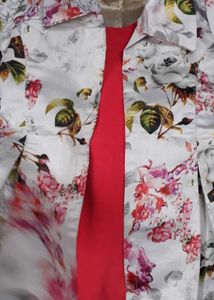 Floral Print Jacket &amp; Dress Set