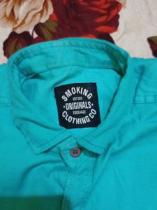 Stylish Teal Shirt