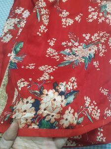 Silk Red Saree