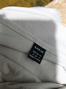 2210. Beige Square Neck Top