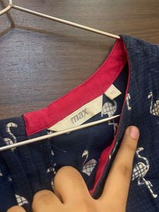 Blue Print Ethinc Dress/kurti