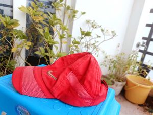 Nike Red Cap