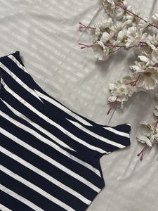 Striped Off-Shoulder Top