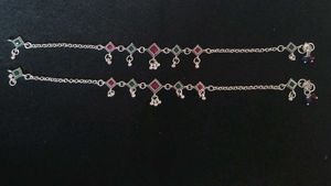 Vintage Silver Anklets
