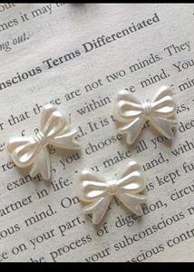 Pearl Bow Embellishments